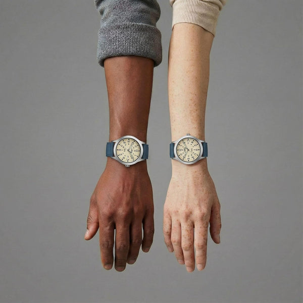 Timex Unisex Expedition Scout 36 Watch Blue/Natural