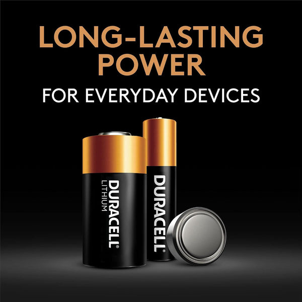 Duracell N 1.5V Alkaline Battery, 2 Count Pack, N 1.5 Volt Battery, Long-Lasting for Key Fobs, GPS Trackers, and More 2 Count (Pack of 1)