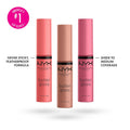 NYX PROFESSIONAL MAKEUP Butter Gloss, Non-Sticky Lip Gloss - Pack of 3 (Angel Food Cake, Creme Brulee, Madeleine)