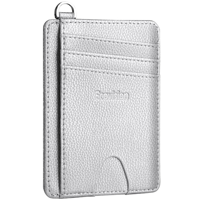 Ecovision Slim Minimalist Front Pocket Wallet, RFID Blocking Credit Card Holder 