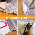 Home Techpro Rug Pads Grippers, 12 PCS Non Slip Washable Grippers for Rug, “Vacuum TECH” - New Materials to Anti Curling Rug Pad : Keep Your Rug