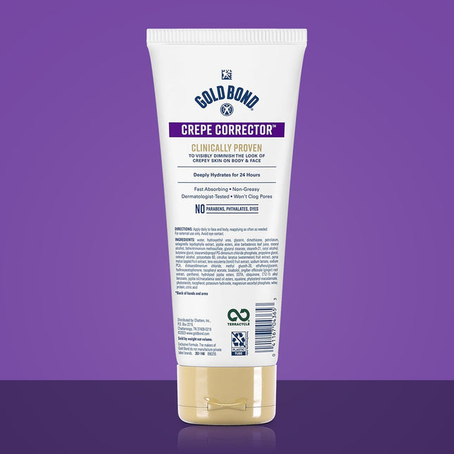 Gold Bond Age Renew Crepe Corrector Body Lotion, Replenishing & Smoothing Formula, Gold Bond Crepe Corrector Body Lotion