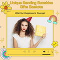 BRIGHTEN up HER DAY! Unique 10Pcs Birthday Gift Baskets for Women - Sister & Friendship Cheer up Box with Get Well Soon & Sunshine Gifts!