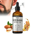 Red by Kiss Groomane Beard Oil, Argan Oil & Sweet Almond Oil, Paraben & Phthalate-Free, Hydrates, Softens Healthy Smooth Beard Hair (3 Fl.Oz, Vanilla)