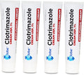 Globe Clotrimazole Antifungal Cream 1% USP, 1 oz (4 Pack), Anti Fungal Treatment, Relieves Itching, Burning, Cracking and Scaling Associated