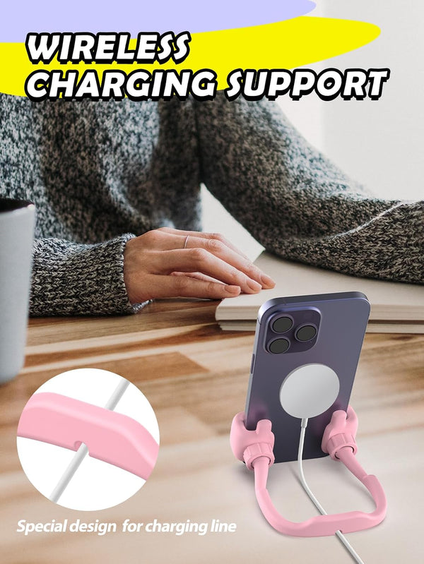 Cell Phone Holder Gifts for Teens Girls Boys Thumbs Up Lazy Phone Stand | Phone stand for desk cool gadgets fun birthday gifts for grandma women