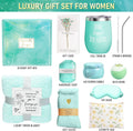 Wasocol Happy Birthday Gifts for Women Mom Grandma Wife Best Friend Sister Her, Unique Relaxing Self Care Package Spa Gift Baskets for Women Ocean