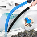 PetOde 2 Pieces Dryer Vent Cleaner Kit Compatible with Most Vacuum Cleaner, Dryer Lint Brush and Vacuum Hose Attachment with Universal Connector,