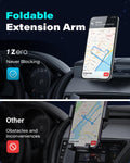 1Zero for Magsafe CD Phone Holder for Car [17 Strong Magnets] Magnetic CD Player Phone Mount, Hollow Socket CD Slot Phone Mount for iPhone 17 16