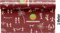 UNDER the MANGO TREE Beeswax Wrap â Reusable Food Wrap Roll 1 Metre (13 X 39 Inch) | Organic Cotton Wax Paper for Food Storage | Sustainable,