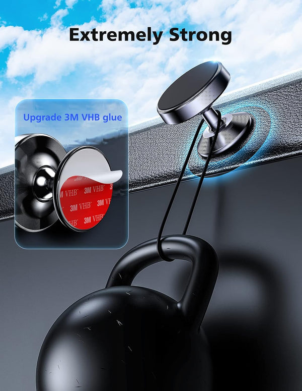 2 Pack Magnetic Phone Holder for Car, [ Strong Magnet ] Magnetic Phone Holder, [ 360° Rotation ] Phone Magnet for Car, Compatible with Most
