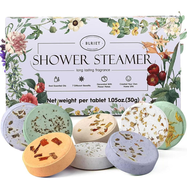 Shower Steamers Aromatherapy BLRIET 8 Pack Gifts for Women Mother Day Gift Mom M