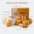 Birthday Gifts for Women, Spa Care Package Gifts Basket Unique, Sunshine Get Well Soon Sunflower Presents Gift Box Set for Women Mom Sister Best