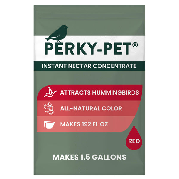 Perky-Pet Hummingbird Instant Nectar Powder Concentrate - 2 lb Bag - 244SFB - Makes 192 oz of Humming bird Liquid Food Nectar - 100% Sucrose