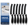 Crevice Cleaning Brushes, Cleaner Scrub Brush Tool for Hard to Reach Tight Space, Home Essentials, Cleaning Supplies for Shower, Bathroom,