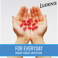 Luden's Sore Throat Relief Lozenges for Minor Everyday Irritation & Dry Mouth, Sugar Free Wild Cherry Flavored Drops, 75 Count Sugar Free Wild