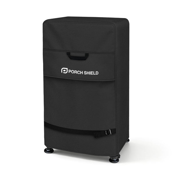 Porch Shield 30 Inch Electric Smoker Cover for Masterbuilt Smoker, Waterproof Heavy Duty Outdoor Smoker Grill Covers 20W X 18D X 33H Inch, Black