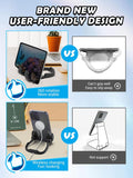 Stocking Stuffers for Teens Boys Men Kids Gifts Thumbs Up Lazy Phone Holder | Back to School Supplies, Cell Phone Stand for Desk, Gifts for Adults