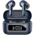 TOZO Hybrid Active Noise Cancelling Wireless Earbuds with 6 Mics AI Clear Call Ear Buds 55H Playtime with LED Display 32 Preset Eqs via APP