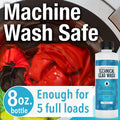 [5 Loads] Technical Gear Wash Performance Detergent for Renewed Clothing Appearance - Concentrated & Safe Jacket Detergent to Maintain DWR Gear -