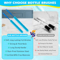 3Pack Dryer Vent Cleaner Kit, Home Improvement Essential Cleaning Tools, up to 30 Inch Long Brush Cleaning SetÃ¯Â¼ÂPet Hair Remover for
