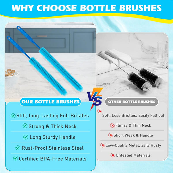 3Pack Dryer Vent Cleaner Kit, Home Improvement Essential Cleaning Tools, up to 30 Inch Long Brush Cleaning SetÃ¯Â¼ÂPet Hair Remover for