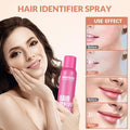 Hair Identifier Spray for Face Shaving Dermaplaning Tool Skin Body Dermaplaning Spray for Women with 4 Face Razor for Face Shaver Hair Removal Kit
