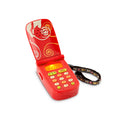 B. Toys- Hellophone- Red- Pretend Play Toy Cell Phone â Kids Play Phone with Light Sounds and Songs â Toddler Phone with Message Recorder- 18