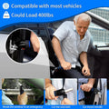 KOUNATSURI Car Door Handle for Elderly Car Assist Support Handle Multifunction Car Door Latch Bar for Seniors and Handicapped(Blue)