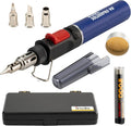 IRODA SolderPro 90K Professional Butane Soldering Iron Kit | Cordless 3-in-1 Tool | Fast Start & 53min Runtime with Case & Tips (Taiwan Made)