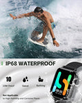 Ancwear Smart Watch for Men Women, Step Counter Watch with Heart/Sleep Tracking, 1.83" Display Fitness Tracker with 120+ Sports Modes, Compatible