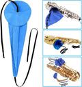 SKYNEO Saxophone Cleaning Kit, Clarinet Cleaning Kit with Maintenance Kit,Cork Grease,Swab,Strap,Cleaning Cloth,Thumb Rest,Reed Case,Mouthpiece