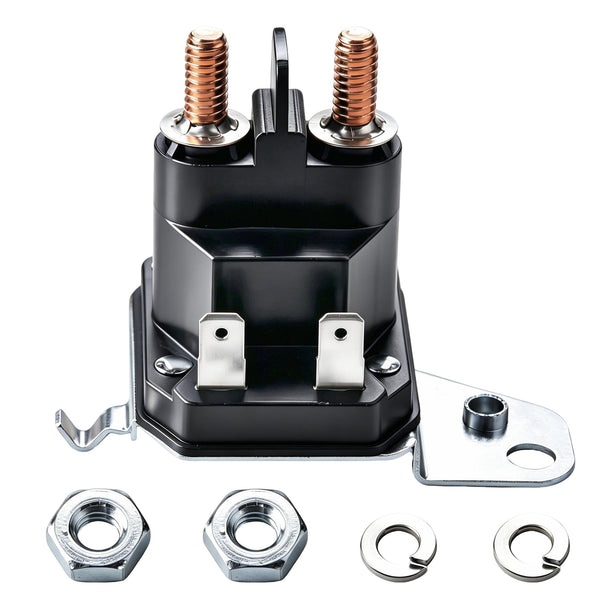 Gashwer 12V Starter Solenoid Relay Riding Lawn Mower Compatible with Cub Cadet XT1 XT2 Enduro RZT LT1 ZT1 ZT2 MTD Troy-Bilt Craftsman Yard Man