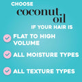 OGX Nourishing + Coconut Oil Weightless Hydrating Oil Hair Mist, Lightweight Leave-In Hair Treatment with Coconut Oil & Bamboo Extract, Paraben &