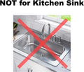 2 Pack - 2.25" Top / 1" Basket- Black Sink Strainer Bathroom, Utility, Slop, Laundry, RV and Lavatory Sink Drain Strainer Hair Catcher. Stainless
