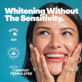 Lumineux Teeth Whitening Toothpaste - Peroxide Free, Enamel Safe for Sensitive Whiter Teeth - Fluoride Free, No Alcohol, Artificial Colors, SLS