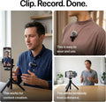 Mini Mic Pro (Latest Model – Microphone for iPhone & Android, Wireless Mini Microphone, Clear Voice, Noise Cancelling, Lavalier Mic for TikTok,