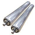 Heavy Duty Conveyor Rollers - Galvanized Steel Gravity Roller, 36" Between Frame 1.5" Diameter - Ideal for Assembly Areas & Distribution- Kayak,