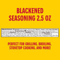 Louisiana Cajun Blackened Seasoning (2.5 oz Shakers) 2 Pack Blackened 2.5 Ounce (Pack of 2)