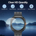 5+5 Pack Case with Screen Protector for Samsung Galaxy Ultra 2025/2024 47mm | Ultra-Thin Hard PC Full Protective Face Cover Bumper, Anti-Fog
