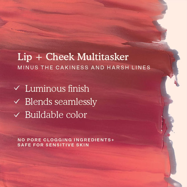 Tower 28 Beauty Beachplease Cream Blush for Cheeks and Lips - Multi-Purpose Lip and Cheek Tint in Rosy Nude - for Sensitive Skin Ã¢ÂÂ Color MAGIC