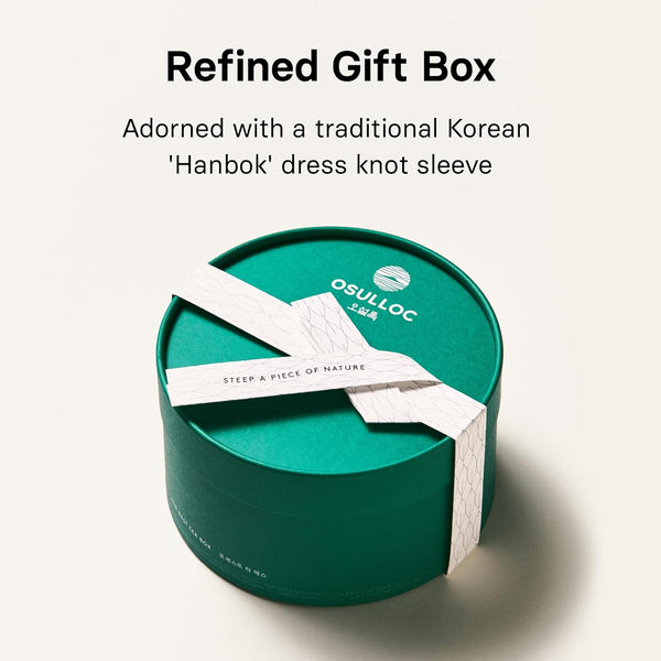Osulloc For:Rest Tea Box (42 Count, 6 Types X 6Ea,) Exquisite & Unique Gift Idea for Tea Lover, Variety Gift Box Sampler, 6 Unique Blended Tea