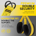 HOXWC Pull Up Assistance Bands, Adjustable Heavy Duty Resistance Band for Pull Up, 3 Pull Up Bands, Comfortable Fabric Feet/Knee Rest, Assistance
