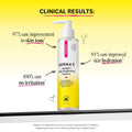 Derma E Vitamin C Daily Brightening Cleanser, 6 Fl Oz, Hydrating Cleanser to Help Even Skin Tone, Moisturizing Face Wash for a Radiant Glow