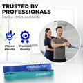 THERABAND High Resistance Bands, Set of 2 Elastic Super Bands for Improving Flexibility, Injury Rehab, & Full Body Workouts, Heavy Duty Stretch