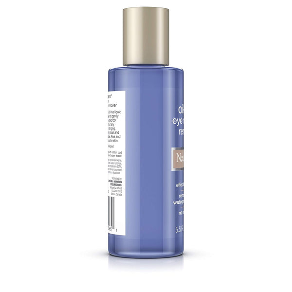 Neutrogena Gentle Oil-Free Eye Makeup Remover & Cleanser, 5.5 fl oz, 3 Pack 5.5 Fl Oz (Pack of 3)