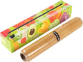 Chicwrap Veggies Refillable Plastic Wrap Dispenser - Includes 12" X 250' Roll Professional Grade Disposable Plastic Wrap - Reusable Dispenser
