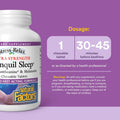 Natural Factors Stress-Relax Tranquil Sleep Extra Strength, with Suntheanine L-Theanine, 5-HTP, Melatonin, 60 Tablets