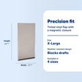 PetSafe Freedom Replacement Pet Door Flap, Non-Toxic Material, Size XL | Weather-Resistant Flap W/ Magnetic Closure, 13 5/8" x 24 3/8" Opening,