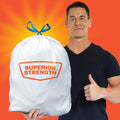 Hefty Strong 13 Gallon Trash Bags, Tall Kitchen Bags, Unscentedlarge Bags with Drawstrings, Durable Closure, Resists Leaks, Punctures, and Tears,